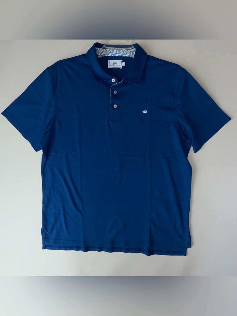 Southern Tide Blue Performance Polo Shirt XL (#357)